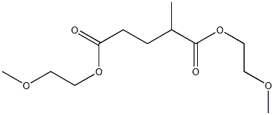 2-Methylglutaric acid bis(2-methoxyethyl) ester 结构式