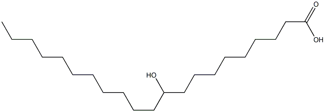 10-Hydroxyhenicosanoic acid 结构式