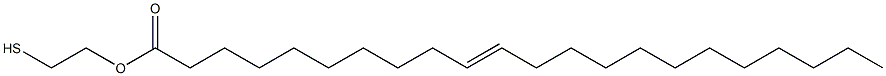 10-Docosenoic acid 2-mercaptoethyl ester 结构式