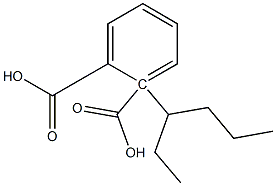 (-)-Phthalic acid hydrogen 1-[(R)-1-ethylbutyl] ester 结构式