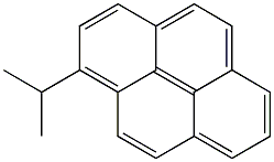 1-Isopropylpyrene 结构式