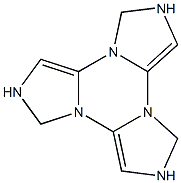 1,2,5,6,9,10-Hexahydrotriimidazo[1,5-a:1',5'-c:1'',5''-e][1,3,5]triazine 结构式