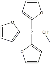 1-Tri(2-furyl)phosphonioethan-1-ide 结构式