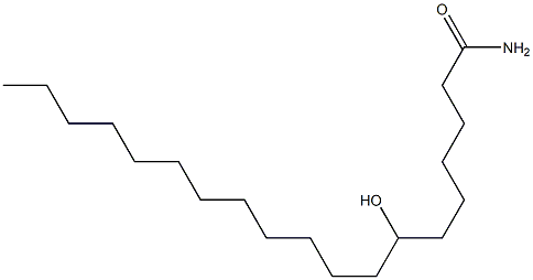 7-Hydroxynonadecanamide 结构式