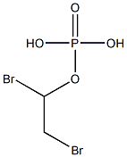 Phosphoric acid dihydrogen (1,2-dibromoethyl) ester 结构式