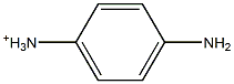 4-Aminoanilinium 结构式