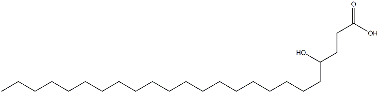 4-Hydroxytetracosanoic acid 结构式