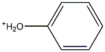 3-Hydroxybenzenium 结构式