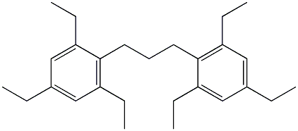 2,2'-(1,3-Propanediyl)bis(1,3,5-triethylbenzene) 结构式