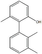 3-Methyl-2-(2,3-dimethylphenyl)phenol 结构式