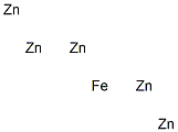 Iron pentazinc 结构式