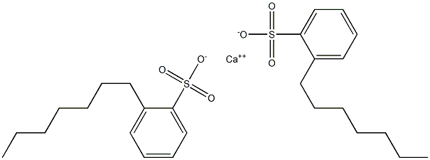 Bis(2-heptylbenzenesulfonic acid)calcium salt 结构式