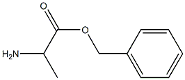 DL-Alanine phenylmethyl ester 结构式