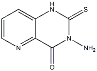 3-Amino-1,2-dihydro-2-thioxopyrido[3,2-d]pyrimidin-4(3H)-one 结构式