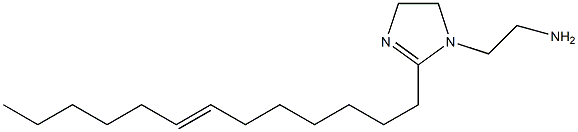 1-(2-Aminoethyl)-2-(7-tridecenyl)-2-imidazoline 结构式