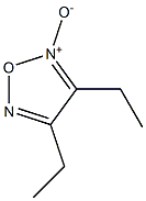 3,4-Diethyl-1,2,5-oxadiazole 2-oxide 结构式