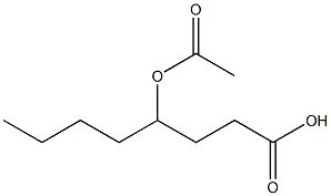 4-Acetoxyoctanoic acid 结构式