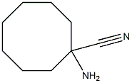 1-Amino-1-cyclooctanecarbonitrile 结构式