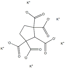1,1,2,3,3-Cyclopentanepentacarboxylic acid pentapotassium salt 结构式