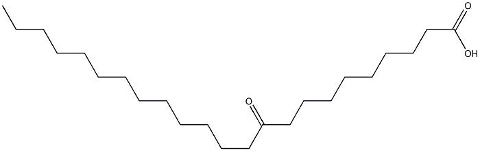 10-Oxotricosanoic acid 结构式