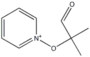 1-(1,1-Dimethyl-2-oxoethoxy)pyridinium 结构式