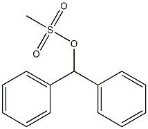 Methanesulfonic acid benzhydryl ester 结构式