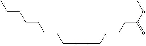 6-Pentadecynoic acid methyl ester 结构式