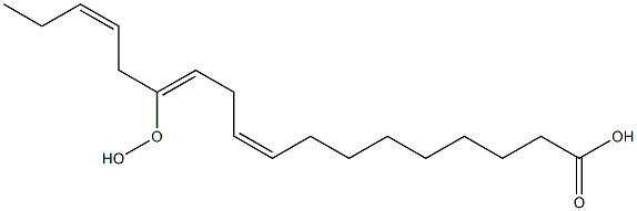 (9Z,12Z,15Z)-13-Hydroperoxy-9,12,15-octadecatrienoic acid 结构式