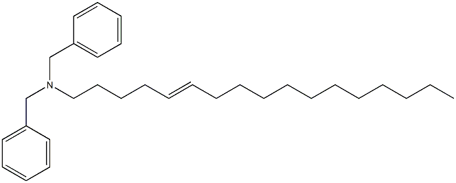 (5-Heptadecenyl)dibenzylamine 结构式