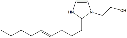 2-(4-Nonenyl)-4-imidazoline-1-ethanol 结构式