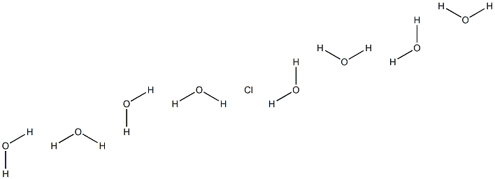 Chlorine octahydrate 结构式