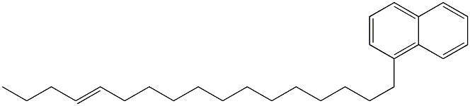 1-(13-Heptadecenyl)naphthalene 结构式