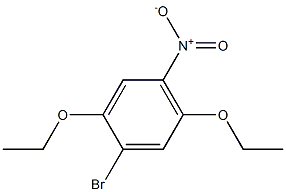1-Bromo-2,5-diethoxy-4-nitrobenzene 结构式