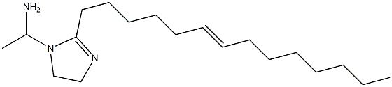 1-(1-Aminoethyl)-2-(6-tetradecenyl)-2-imidazoline 结构式