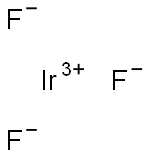 Iridium(III) trifluoride 结构式