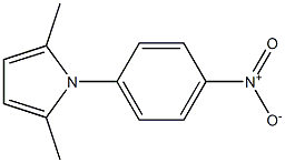 1-(4-Nitrophenyl)-2,5-dimethyl-1H-pyrrole 结构式