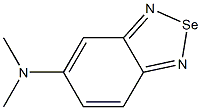 5-(Dimethylamino)-2,1,3-benzoselenadiazole 结构式