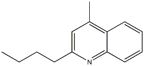 2-Butyl-4-methylquinoline 结构式