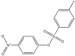 4-Nitrophenyl p-toluenesulfonate 结构式