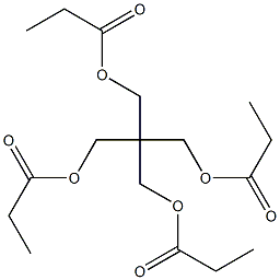 2,2-Bis[(propionyloxy)methyl]-1,3-propanediol dipropionate 结构式
