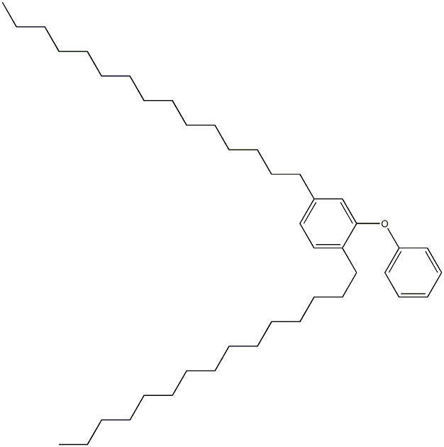 2,5-Dipentadecyl[oxybisbenzene] 结构式