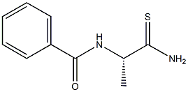 (+)-N-[(S)-1-(Thiocarbamoyl)ethyl]benzamide 结构式