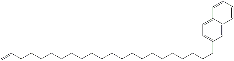 2-(21-Docosenyl)naphthalene 结构式