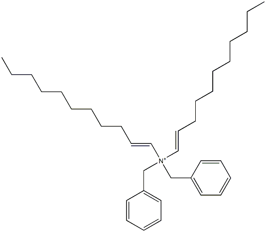 Di(1-undecenyl)dibenzylaminium 结构式