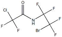 N-(2-Bromo-1,1,2,2-tetrafluoroethyl)chlorodifluoroacetamide 结构式