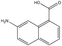 7-Amino-1-naphthoic acid 结构式