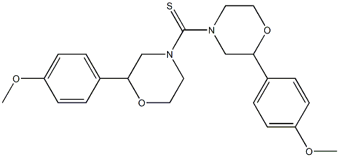 4-Methoxyphenylmorpholino thioketone 结构式