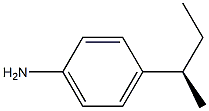 (-)-4-[(R)-sec-Butyl]aniline 结构式