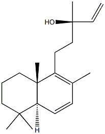 6,8,14-Labdatrien-13-ol 结构式