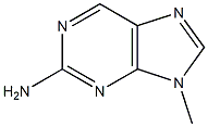 9-Methyl-9H-purin-2-amine 结构式